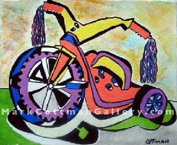 Big Wheel
12 x 9
watercolor